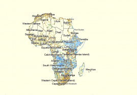 Afrika GPS Karte von Tracks4Africa als Download