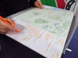 Planungskarte Namibia und Botswana