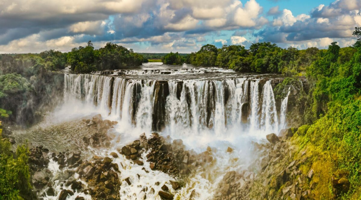 Lumangwe Falls, Sambia